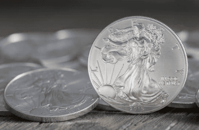 Silbermünze histrorisch